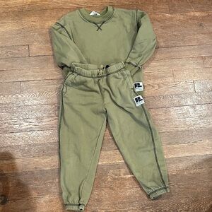 H&M Kids Olive Jogger Set